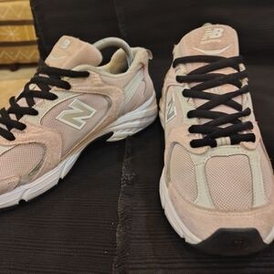 New Balance Pink and Gray Sneakers